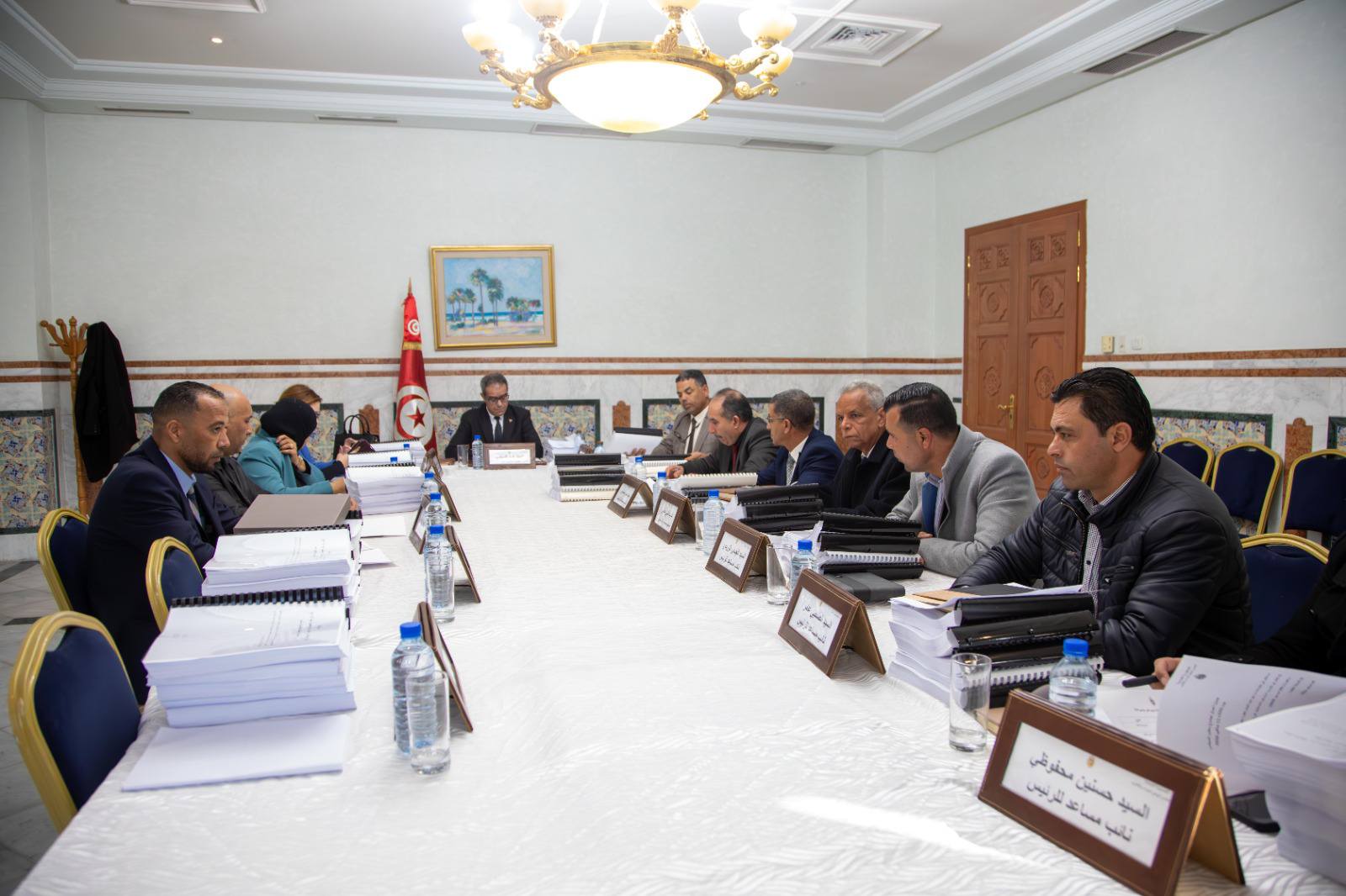 You are currently viewing رئيس المجلس الوطني للجهات والأقاليم يشرف على اجتماع مكتب المجلس
