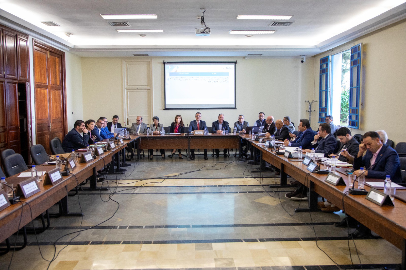 You are currently viewing لجنة المالية والميزانية تعقد جلسة استماع حول مشروع قانون المالية لسنة 2026