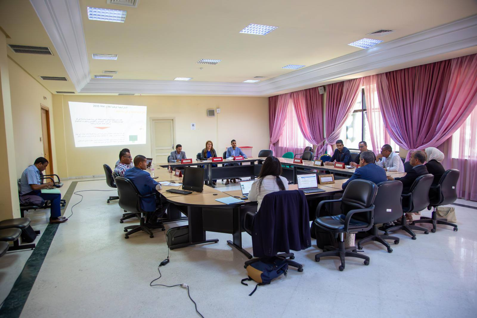 You are currently viewing لجنة القطاعات الانتاجية تستمع لممثلي الإدارة العامة للكهرباء والانتقال الطاقي