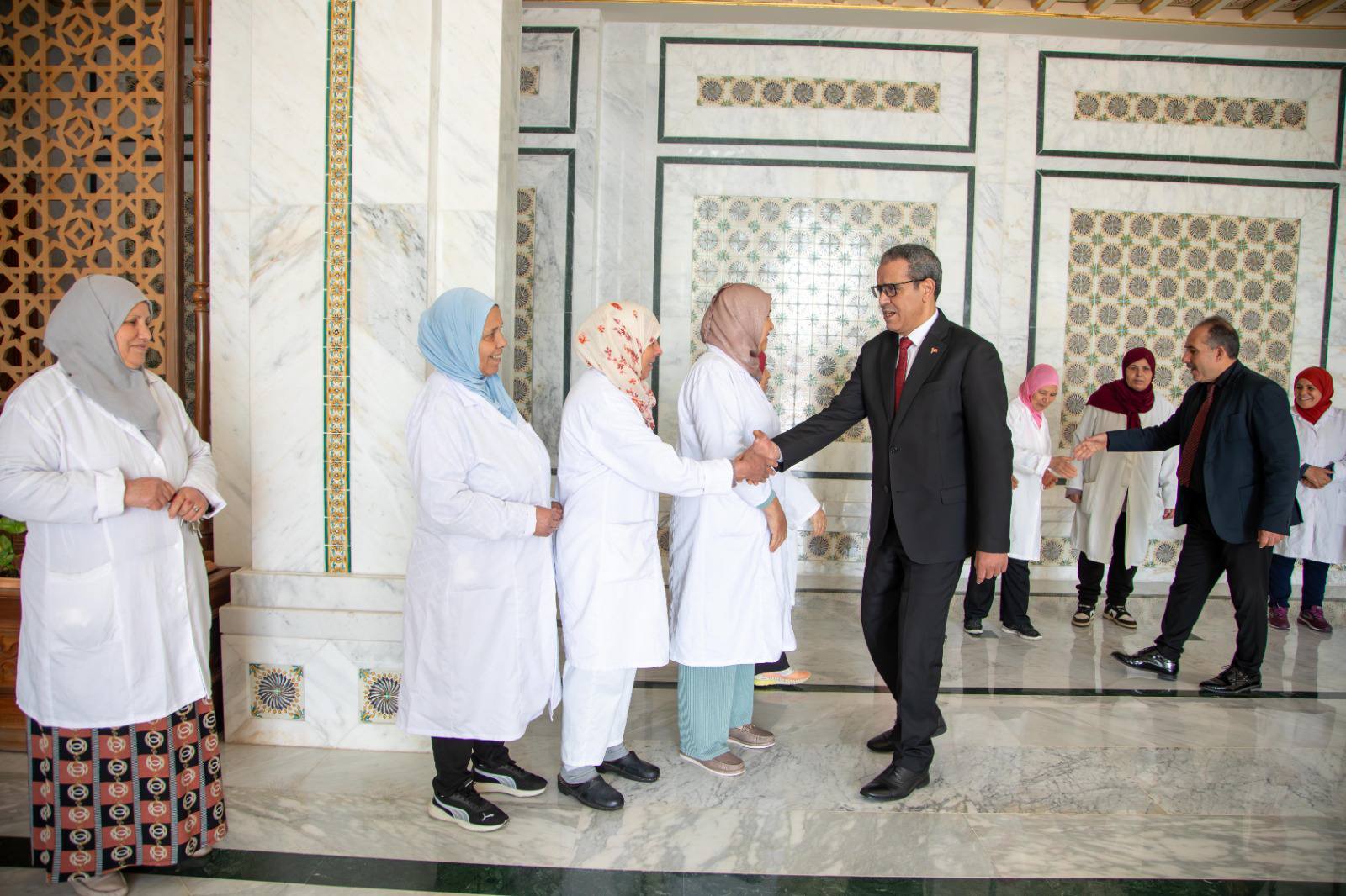 You are currently viewing رئيس المجلس الوطني للجهات والأقاليم يتقبل التهاني بمناسبة عيد الفطر