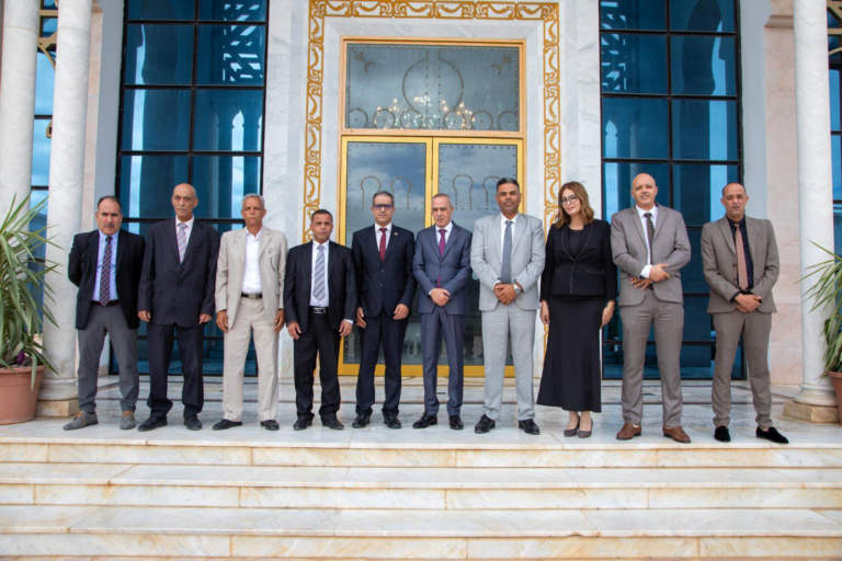 رئيس المجلس الوطني للجهات والأقاليم يستقبل سعادة سفير الجمهورية الجزائرية الديمقراطية الشعبية